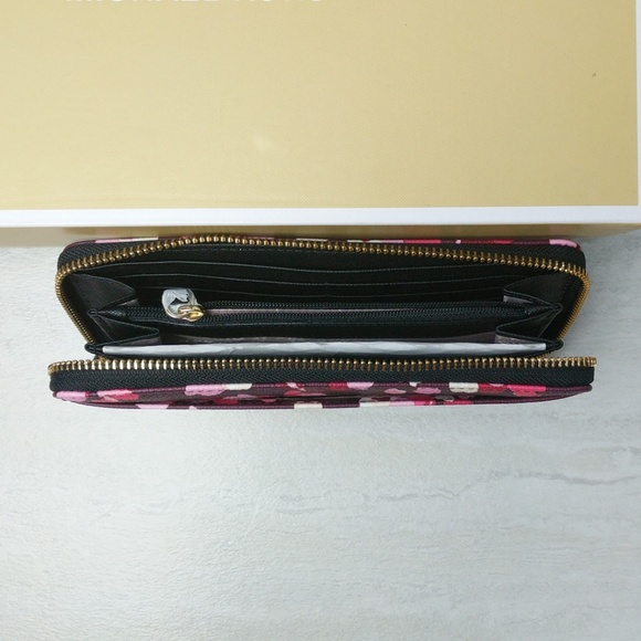 Kate Spade Floral Young Lane Lacey Zip Wallet - Picture 4 of 8